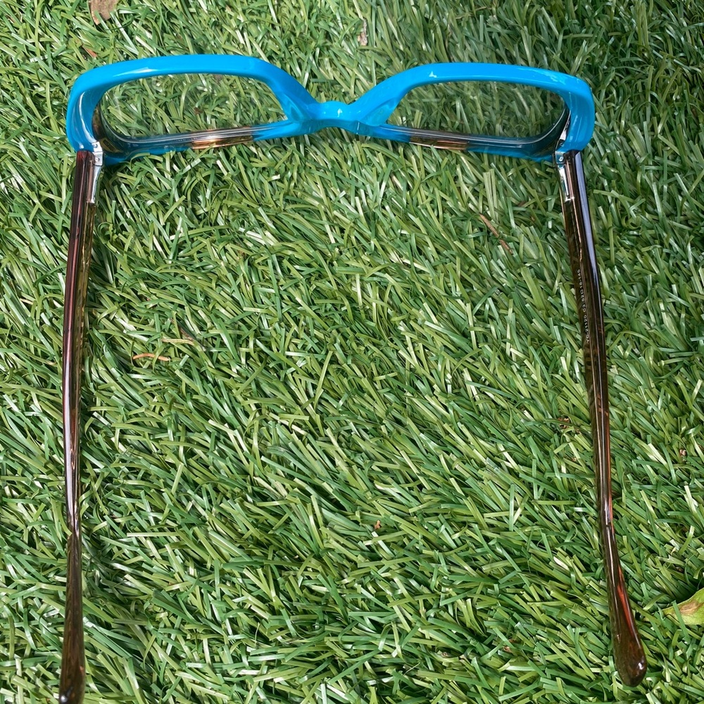 Bright blue/brown frames - Picture 2 of 4
